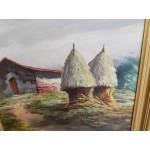 Голям картина масло на фазер Испания - 3667